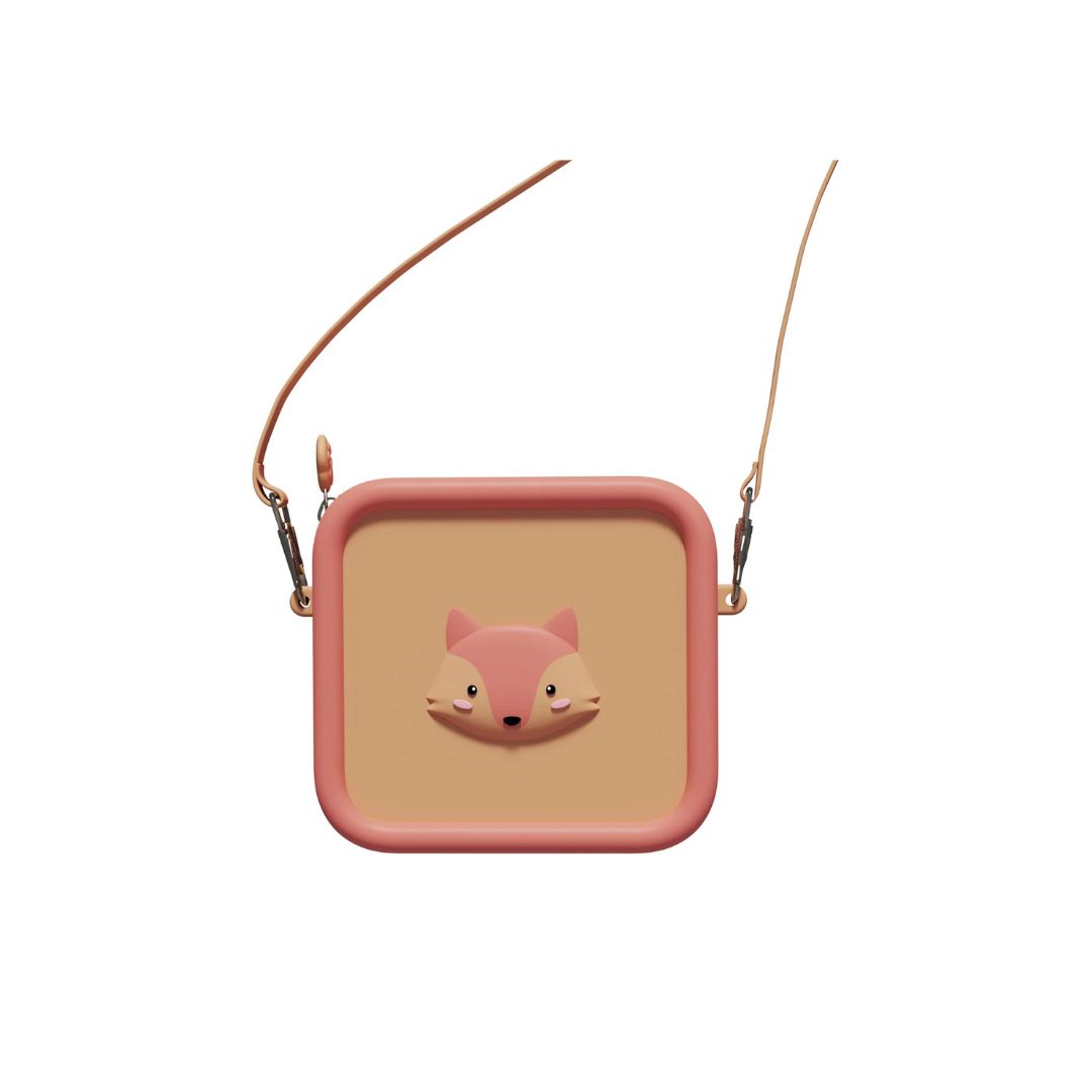 Zoofamily Zoo Bag borsa silicone Fox tracolla