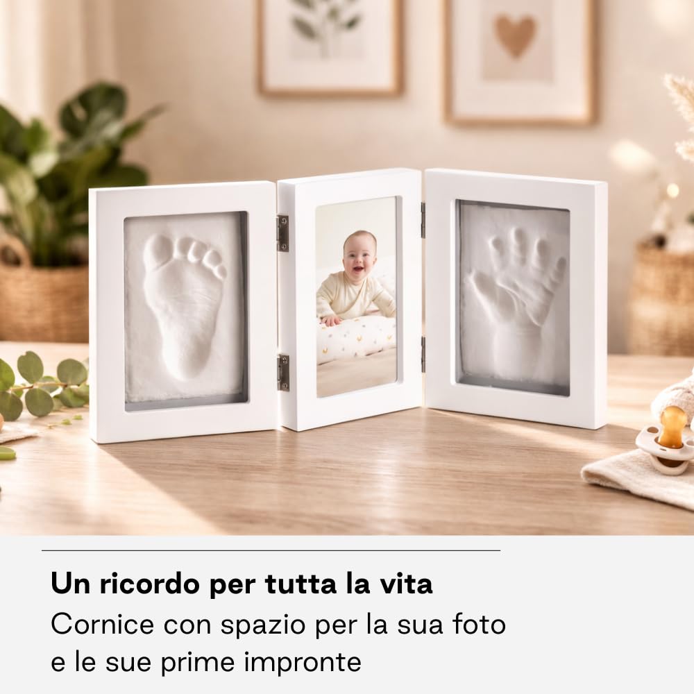 Jané cornice impronta bebè 2 paste bianche