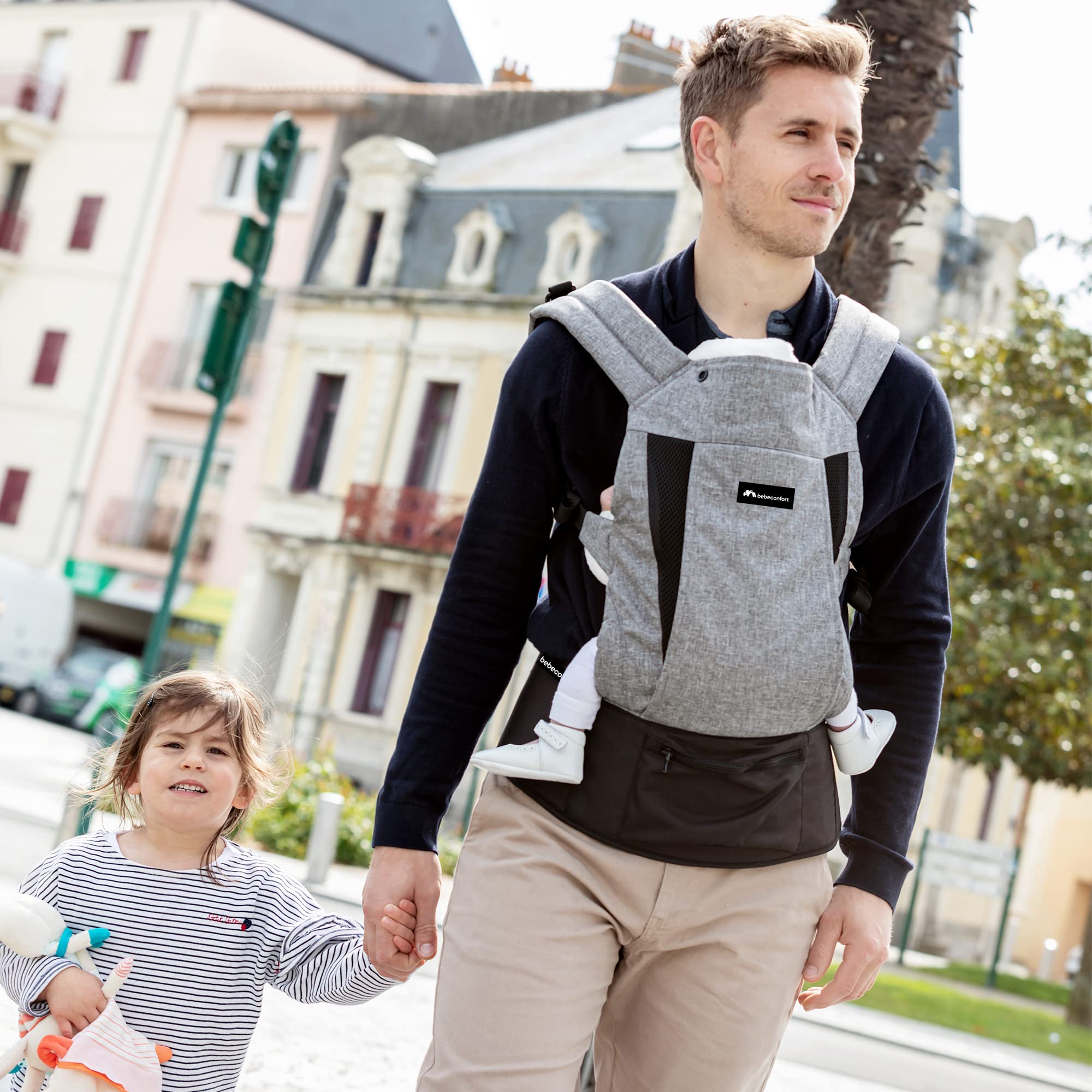 Bebé Confort PhysioNest Marsupio Ergonomico Grey Mist 0-36 mesi
