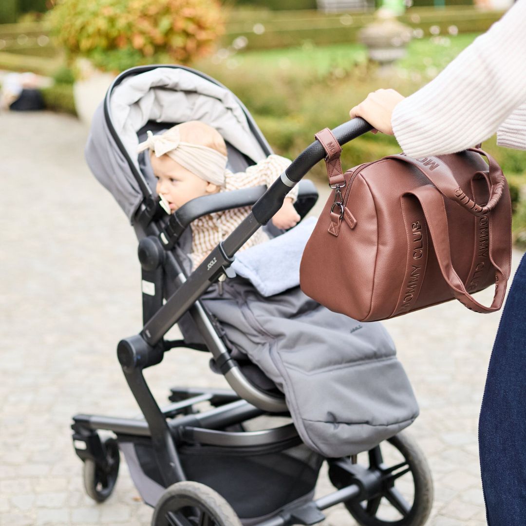 Childhome Mommy Club Signature borsa cambio similpelle 22 L