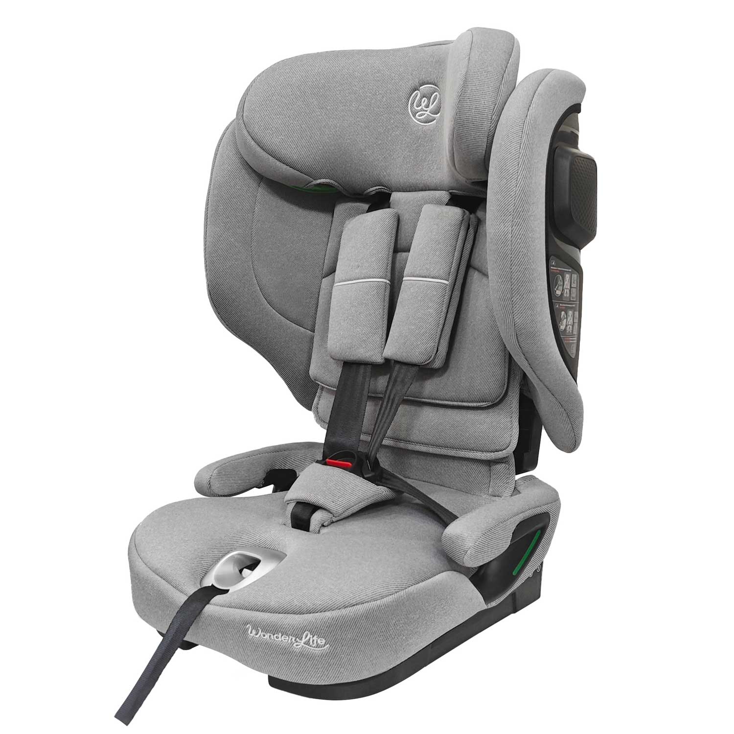 Wonderlife Tivoli i-Size seggiolino auto 76-150 cm grigio scuro