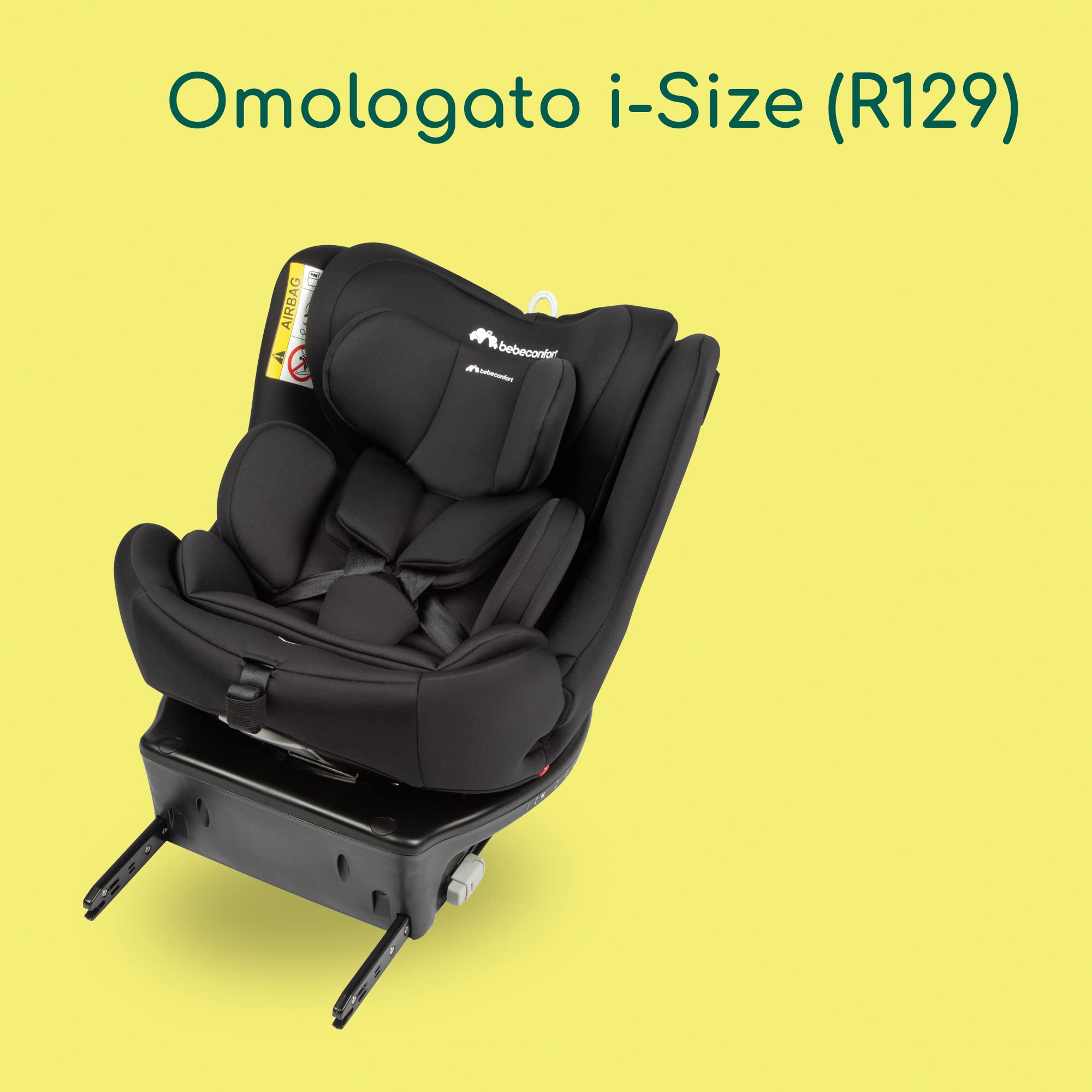 Bebé Confort EvolveFix i-Size seggiolino auto Black Mist 360