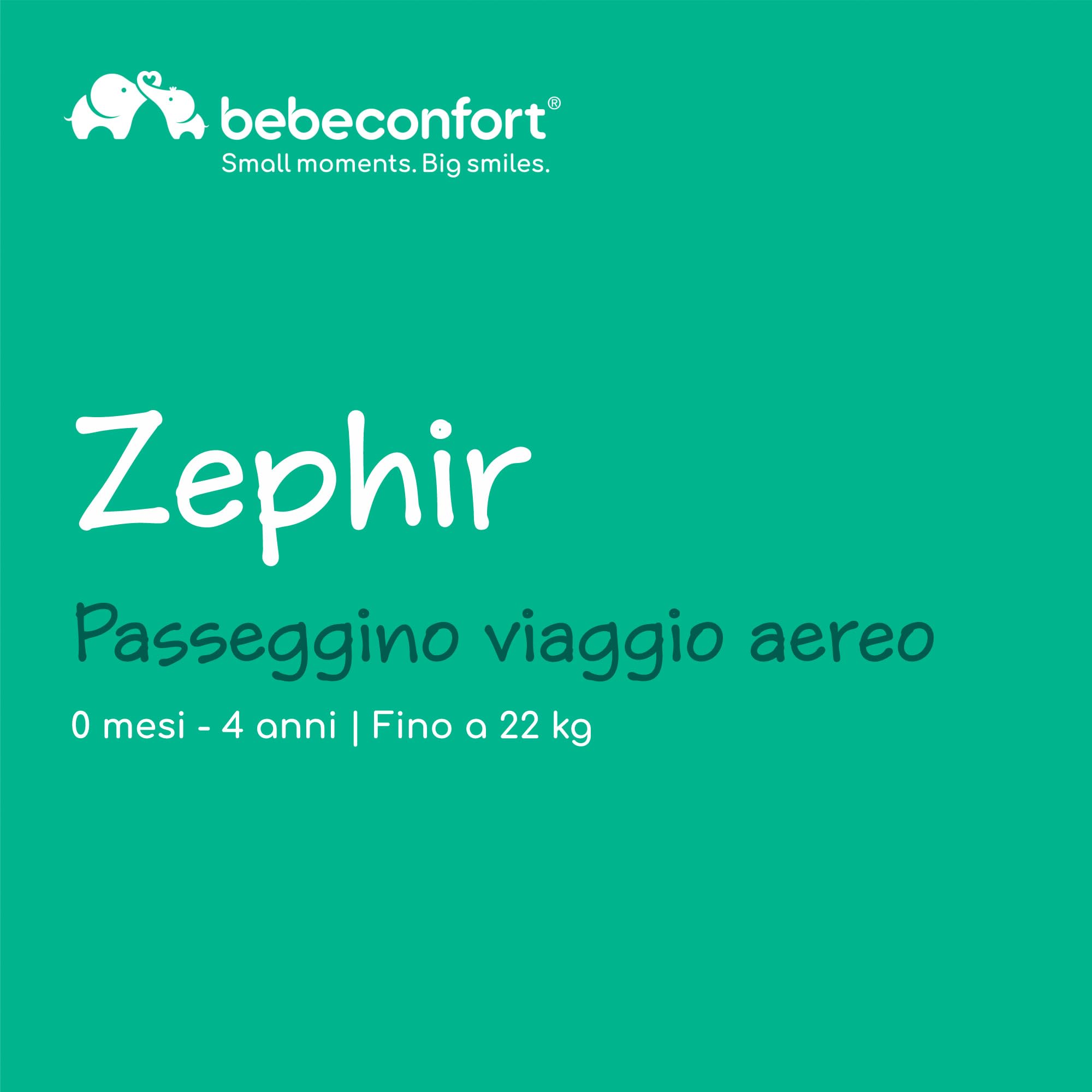Bébé Confort Zephir Passeggino Leggero Verde 5,6 kg