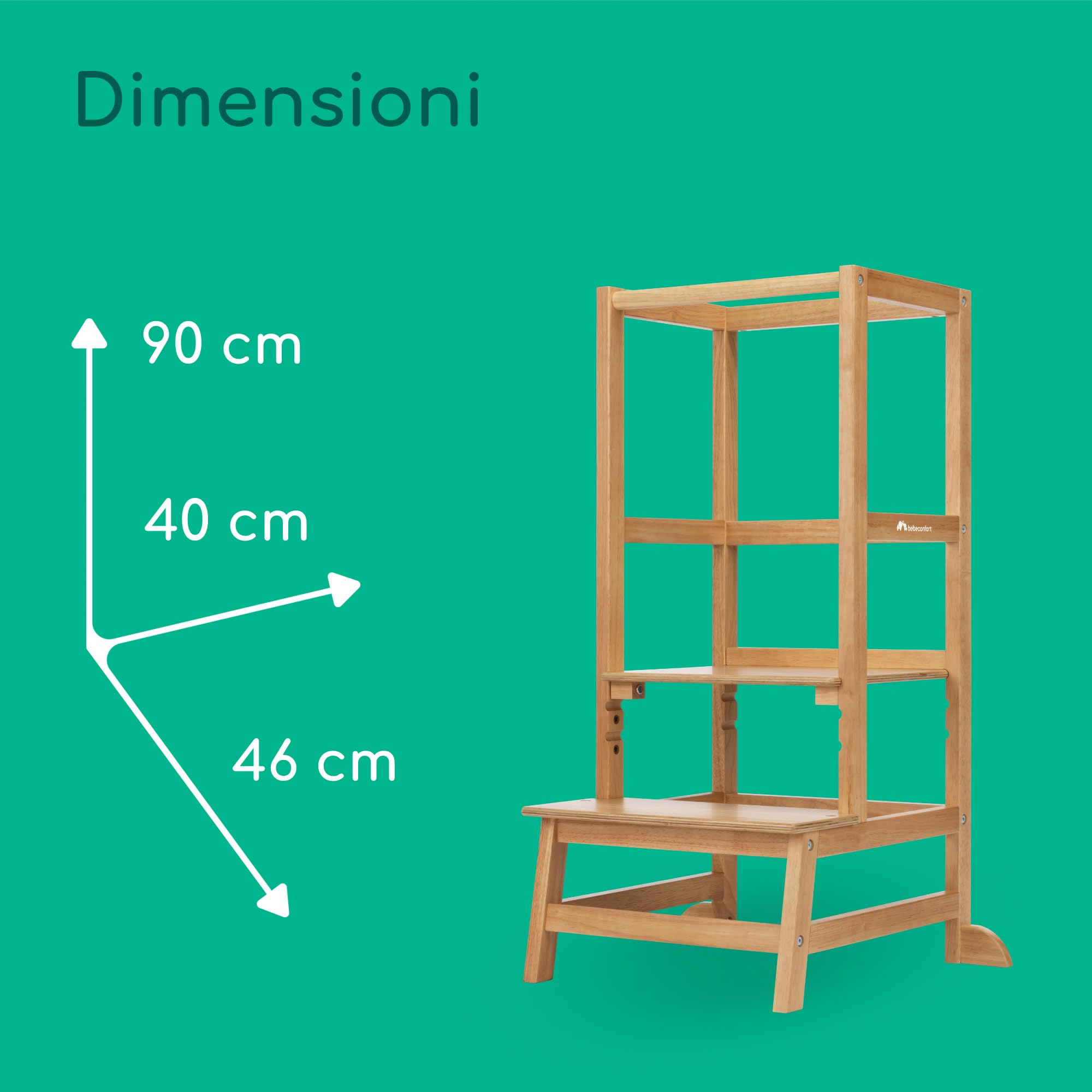 Bebé Confort Nola Torre Montessoriana Legno 1,5-6 Anni