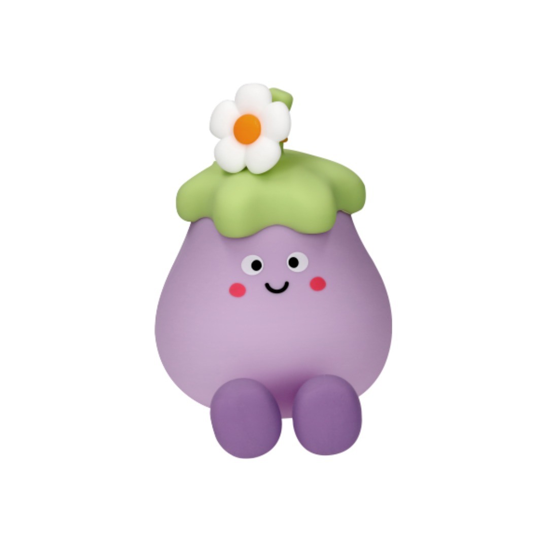 InnoGio GioEggplant Luce Notturna Silicone Dimmerabile
