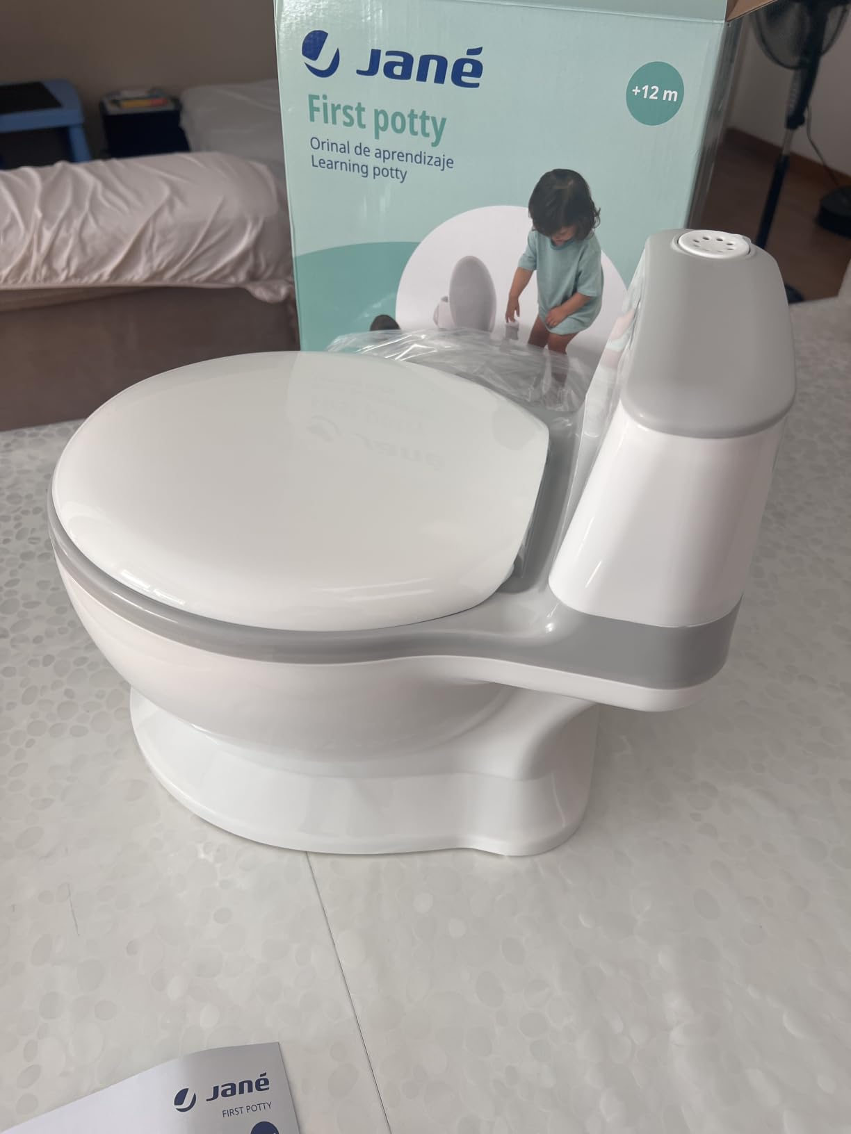 Jané First Potty Vasino Educativo con Suono Antiscivolo