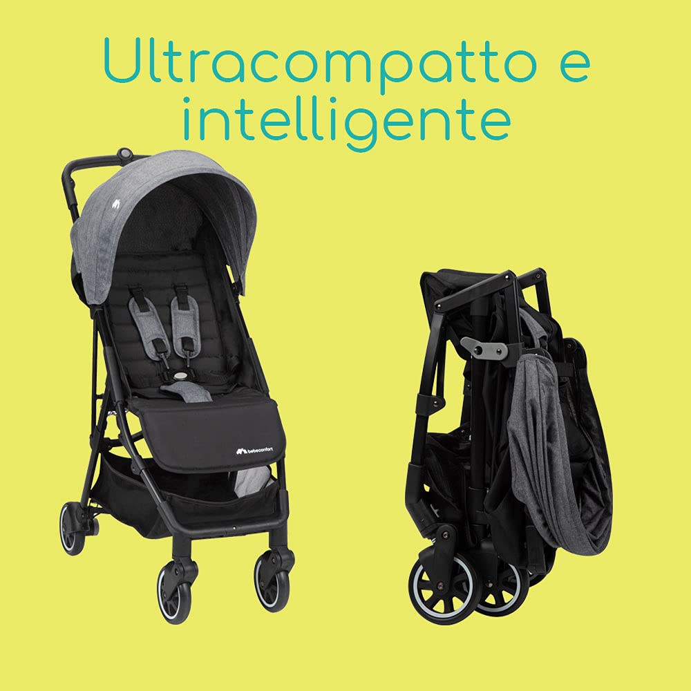 Bebé Confort Teeny 3D passeggino Black Chic ultraleggero