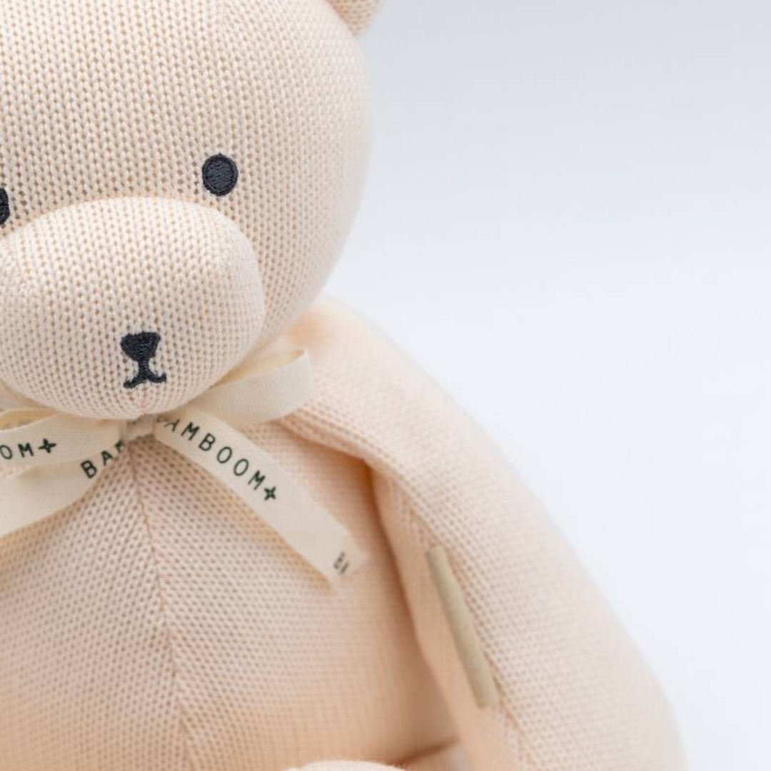 Bamboom Orso a Maglia carillon neonato fibra bambù