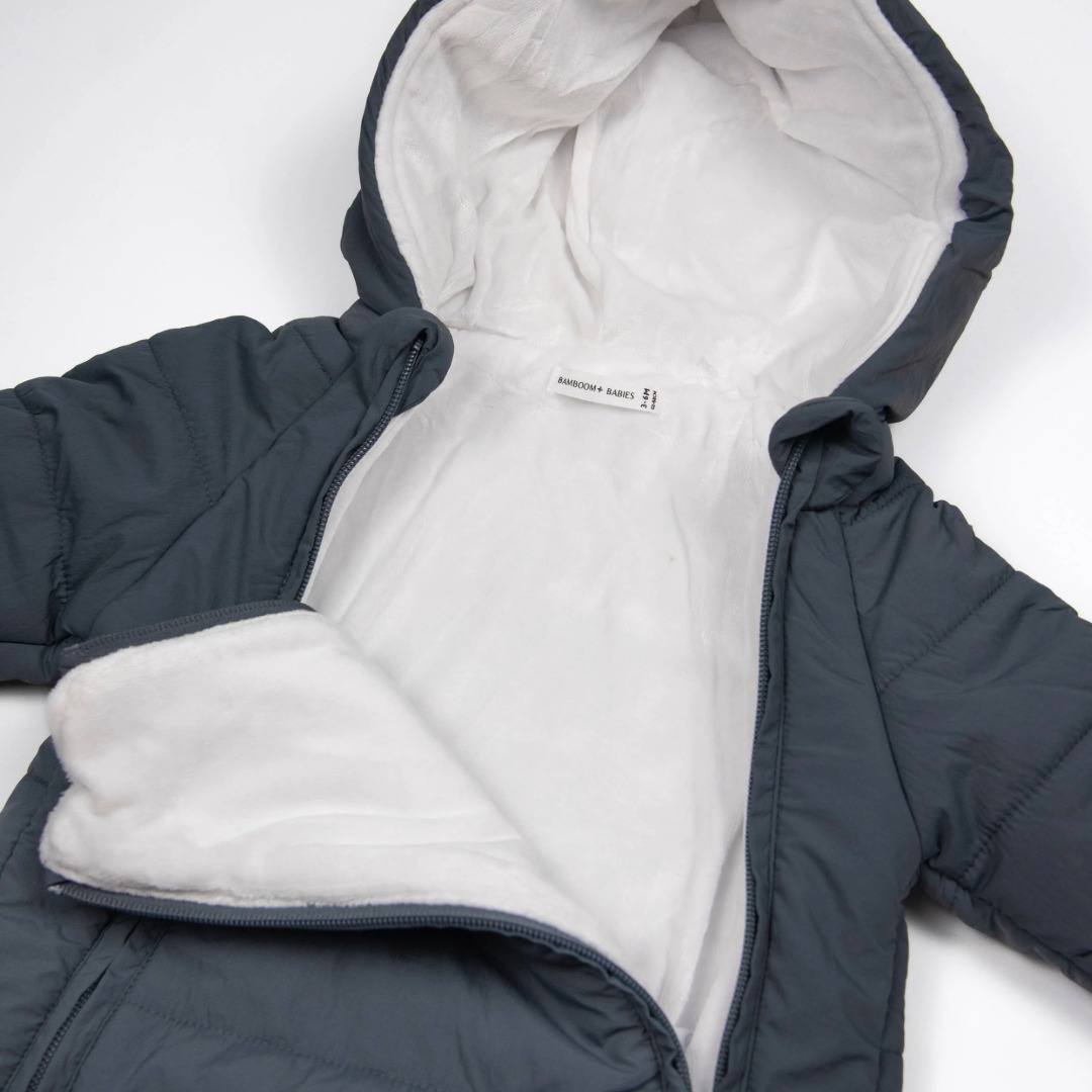 Bamboom Tuta da Neve Imbottita Neonato Blu Notte