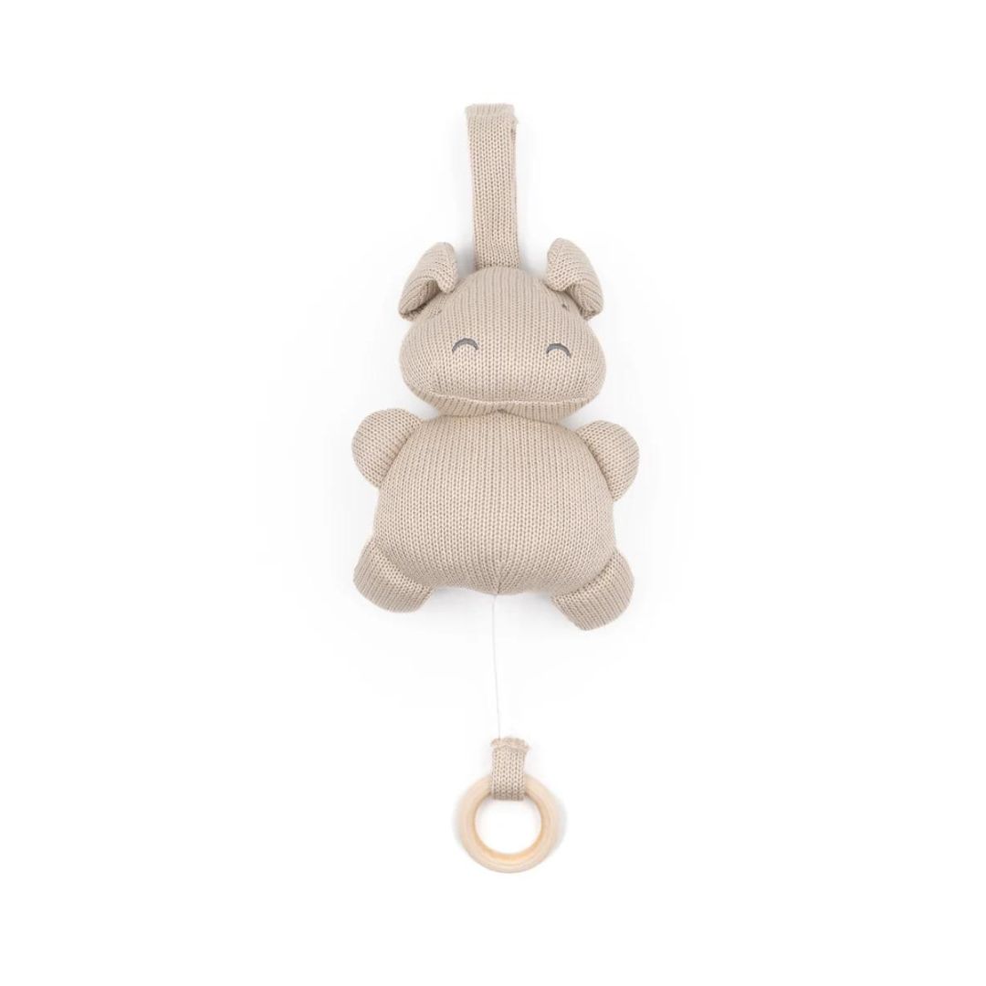 Bamboom Hippo carillon neonato maglia bambù