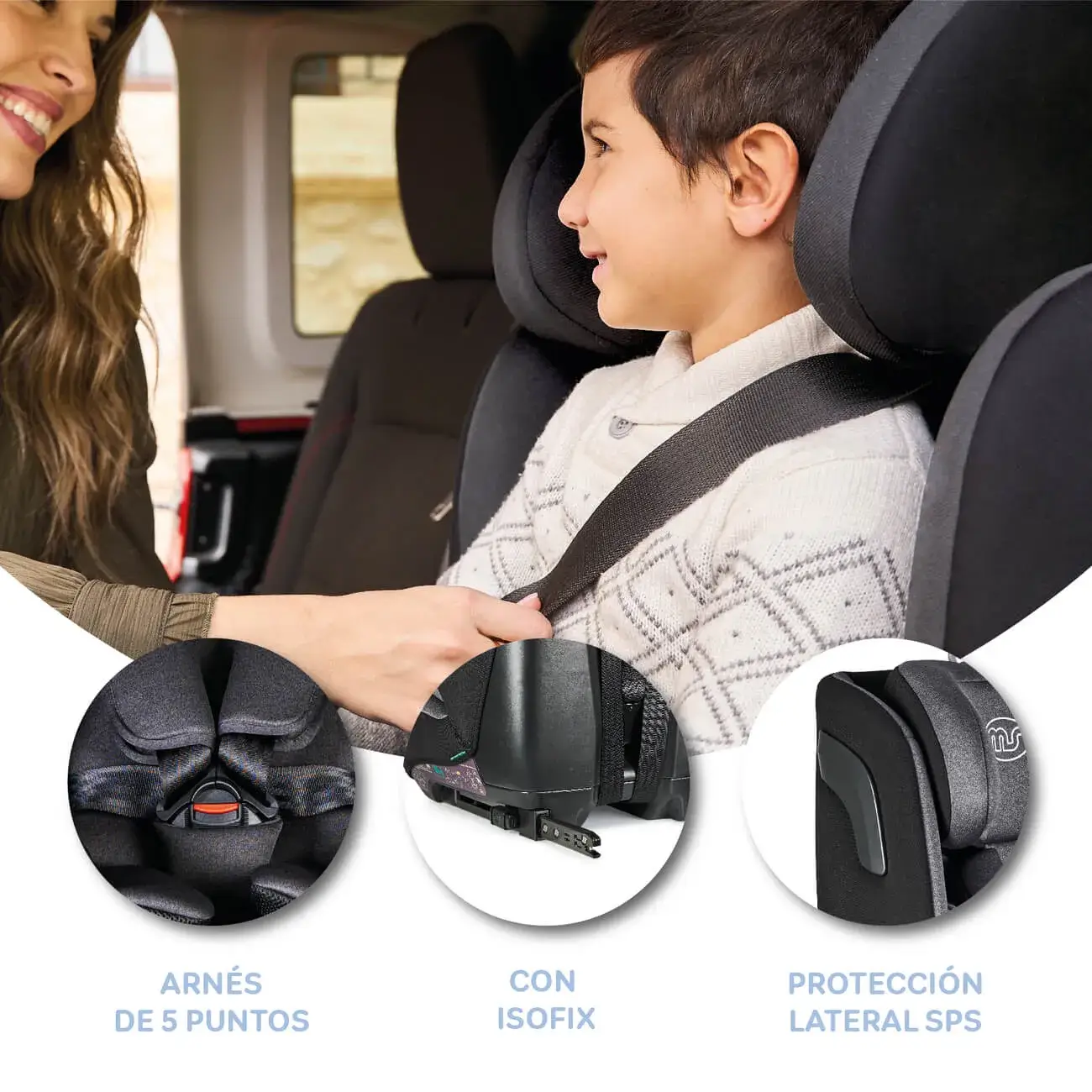 Innovaciones MS Bari 75-150 cm seggiolino auto i-Size