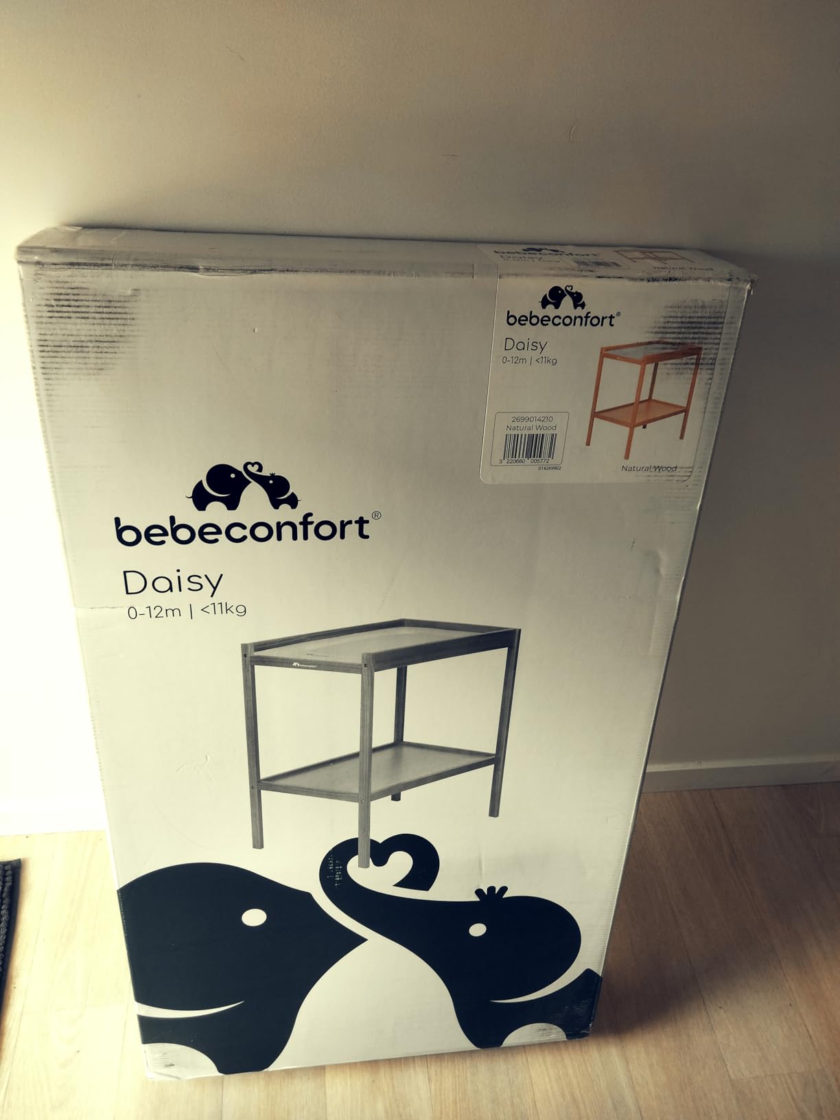 Bebé Confort Daisy fasciatoio legno naturale con materassino