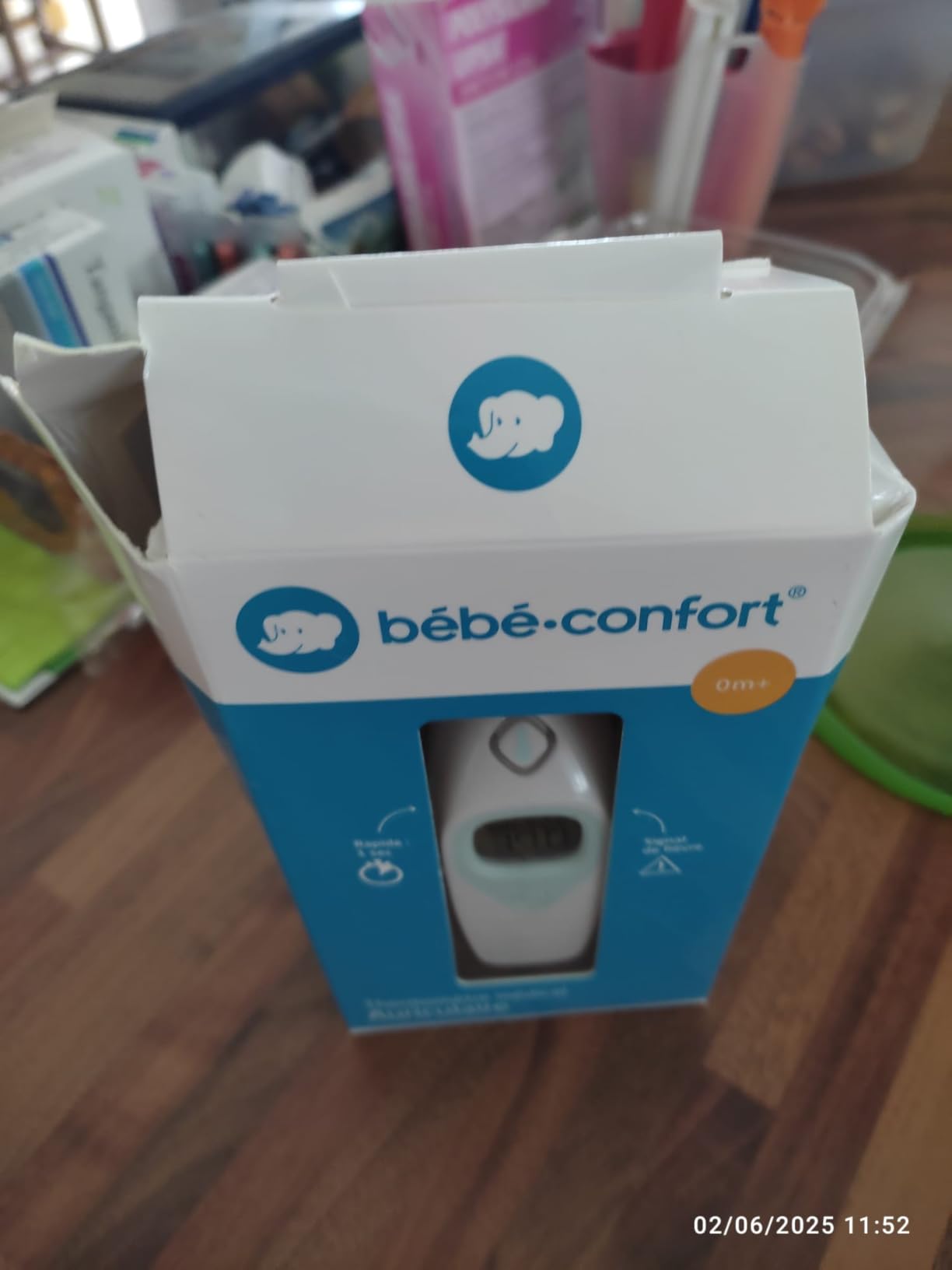 Bebé Confort termometro auricolare digitale bianco 1 secondo