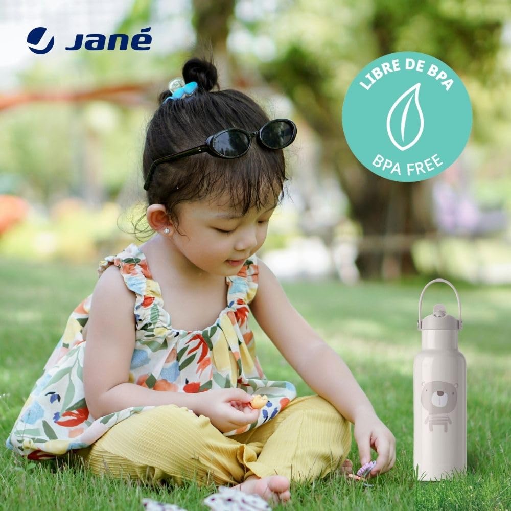 Jané thermos bambini 500 ml beige ceramica
