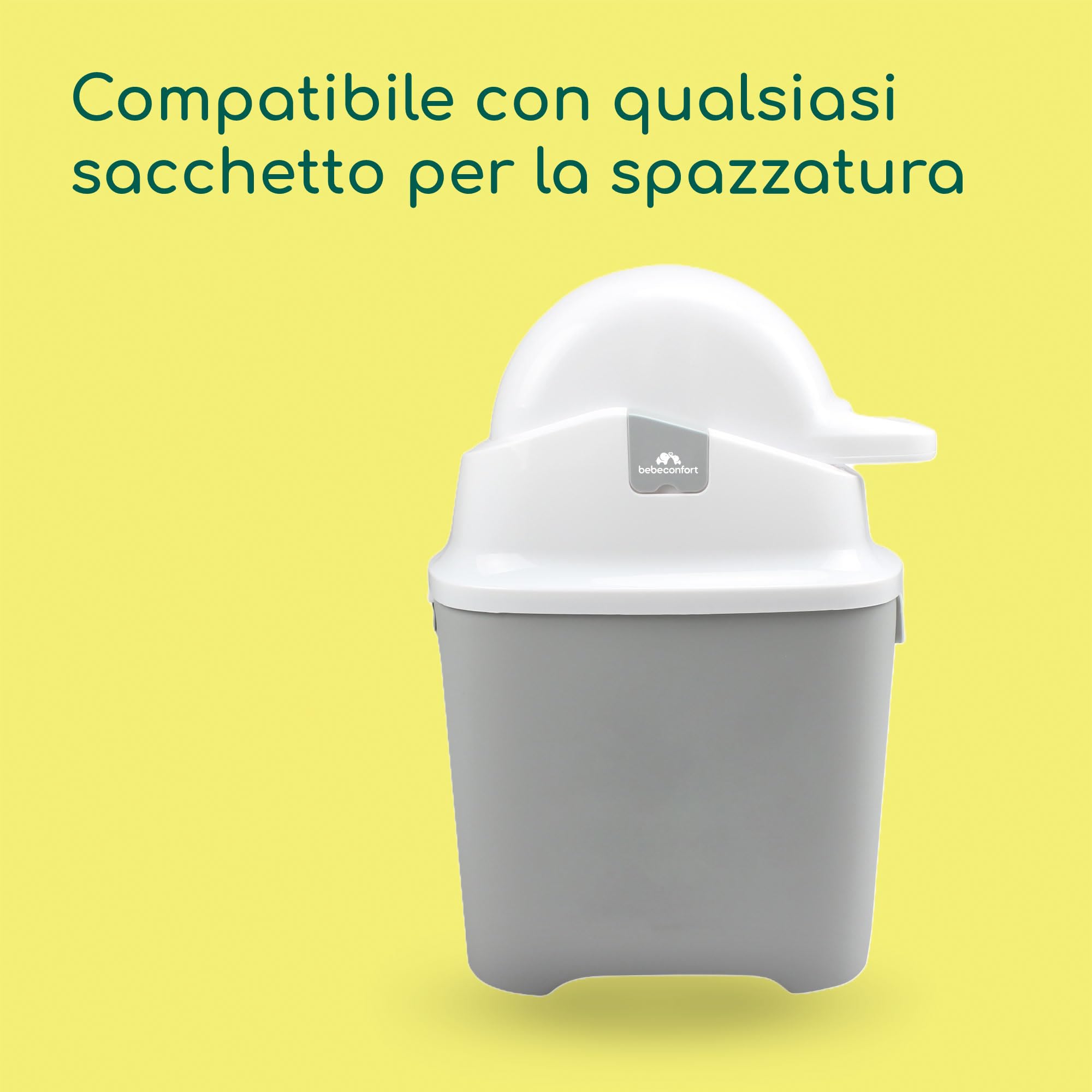 Bebé Confort Mangiapannolini Large Cestino 30 pannolini antiodore
