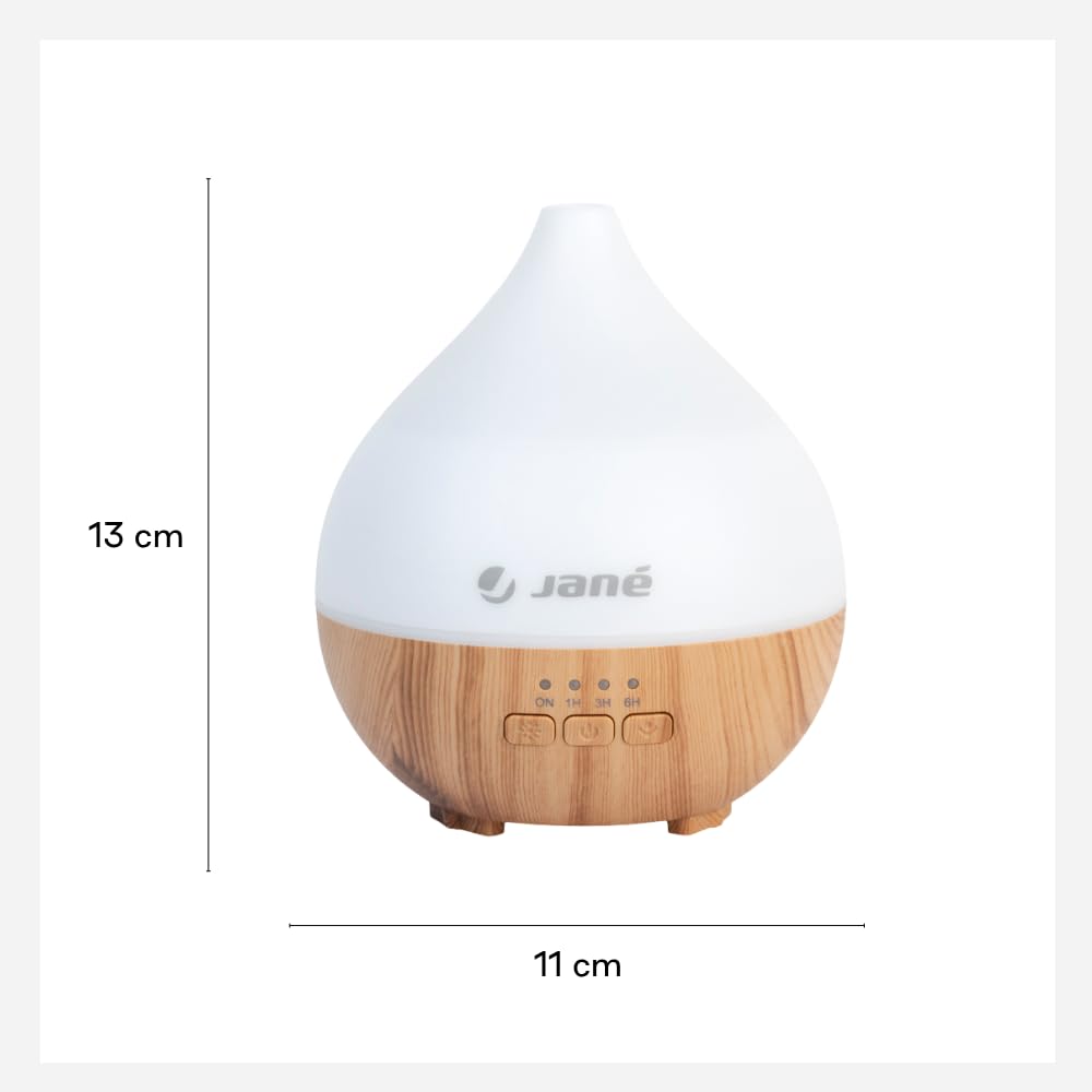 Jané Drop Umidificatore 140 ml Legno 7 Colori LED