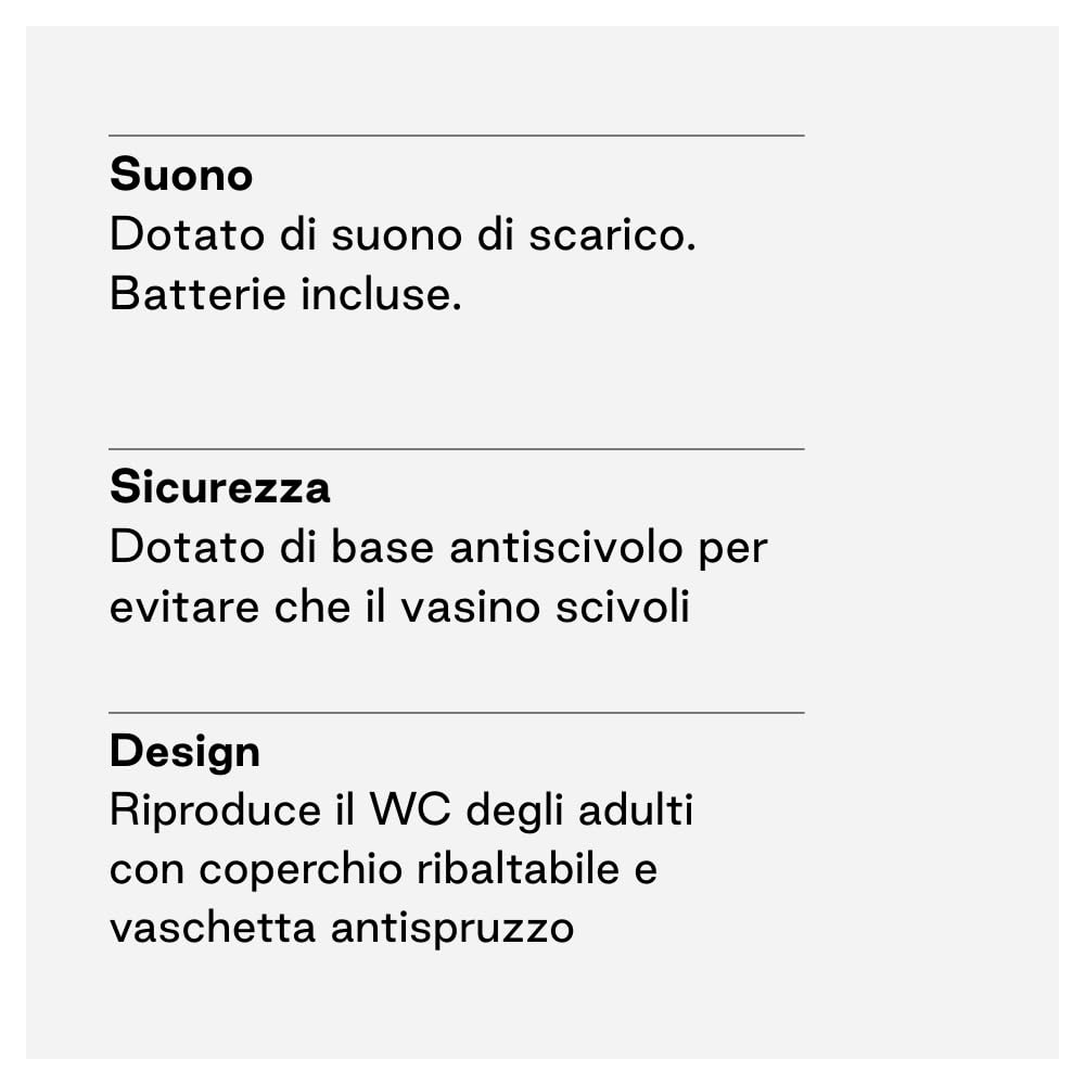 Jané First Potty Vasino Educativo con Suono Antiscivolo
