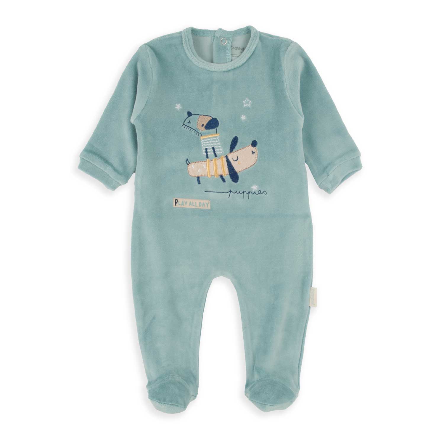 Wonderlife Puppies 250069 tutina neonato verde acqua