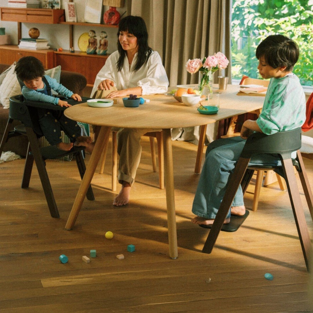 Stokke Steps seggiolone pappa regolabile con vassoio
