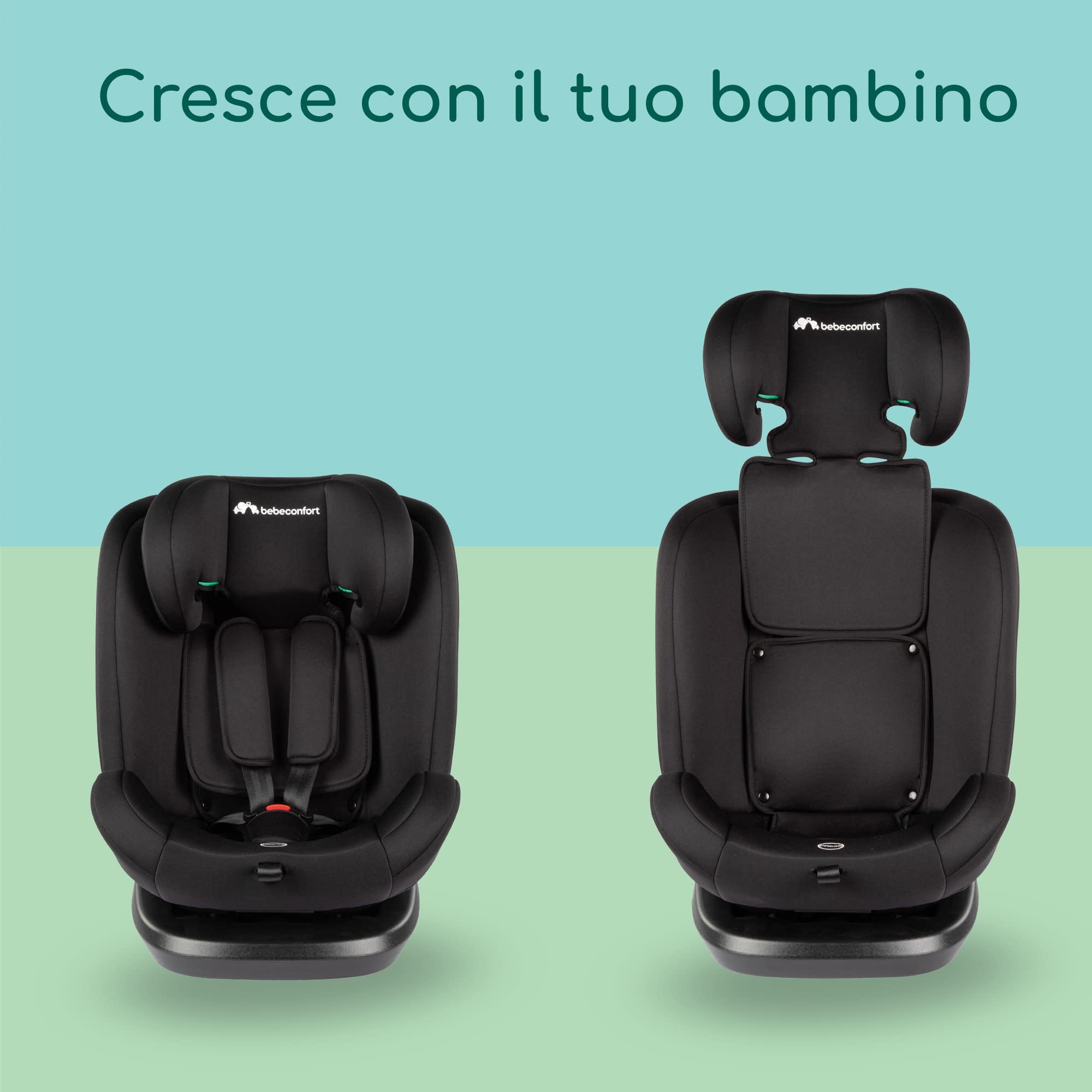 Bebé Confort EverFix i-Size seggiolino auto Nero Mist 9-36 kg