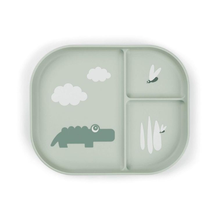 Done by Deer Foodie piatto scomparti antiscivolo