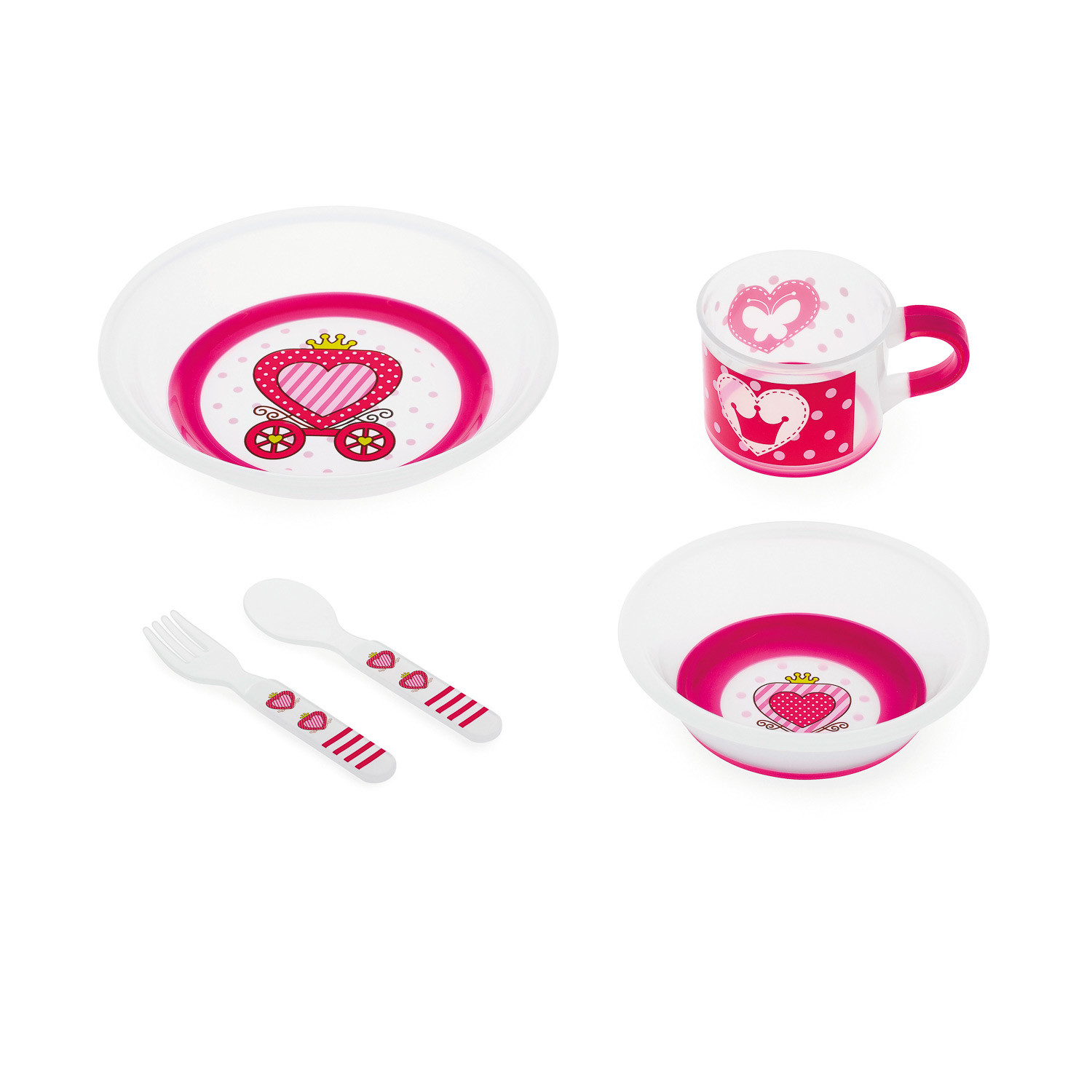 Innovaciones MS set pappa microonde 5 pezzi antiscivolo