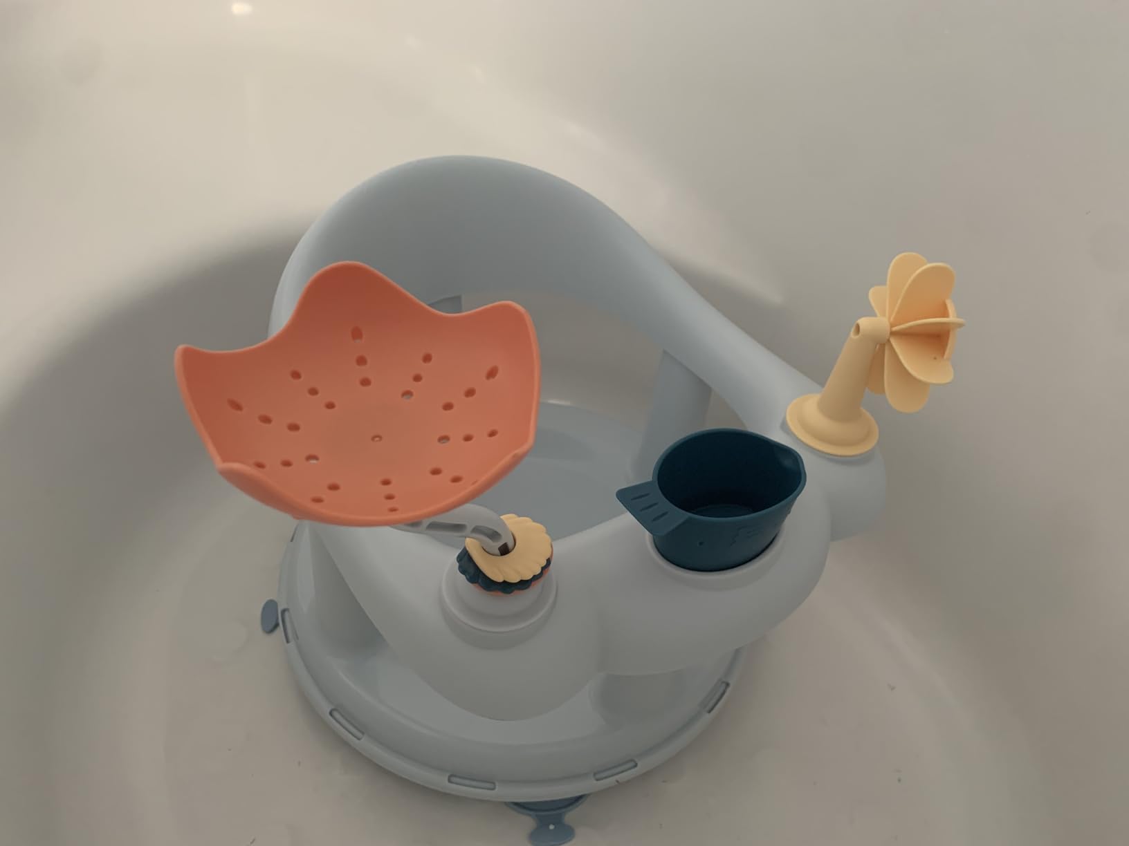 Bebé Confort Seggiolino Bagnetto Girevole Beige 360°