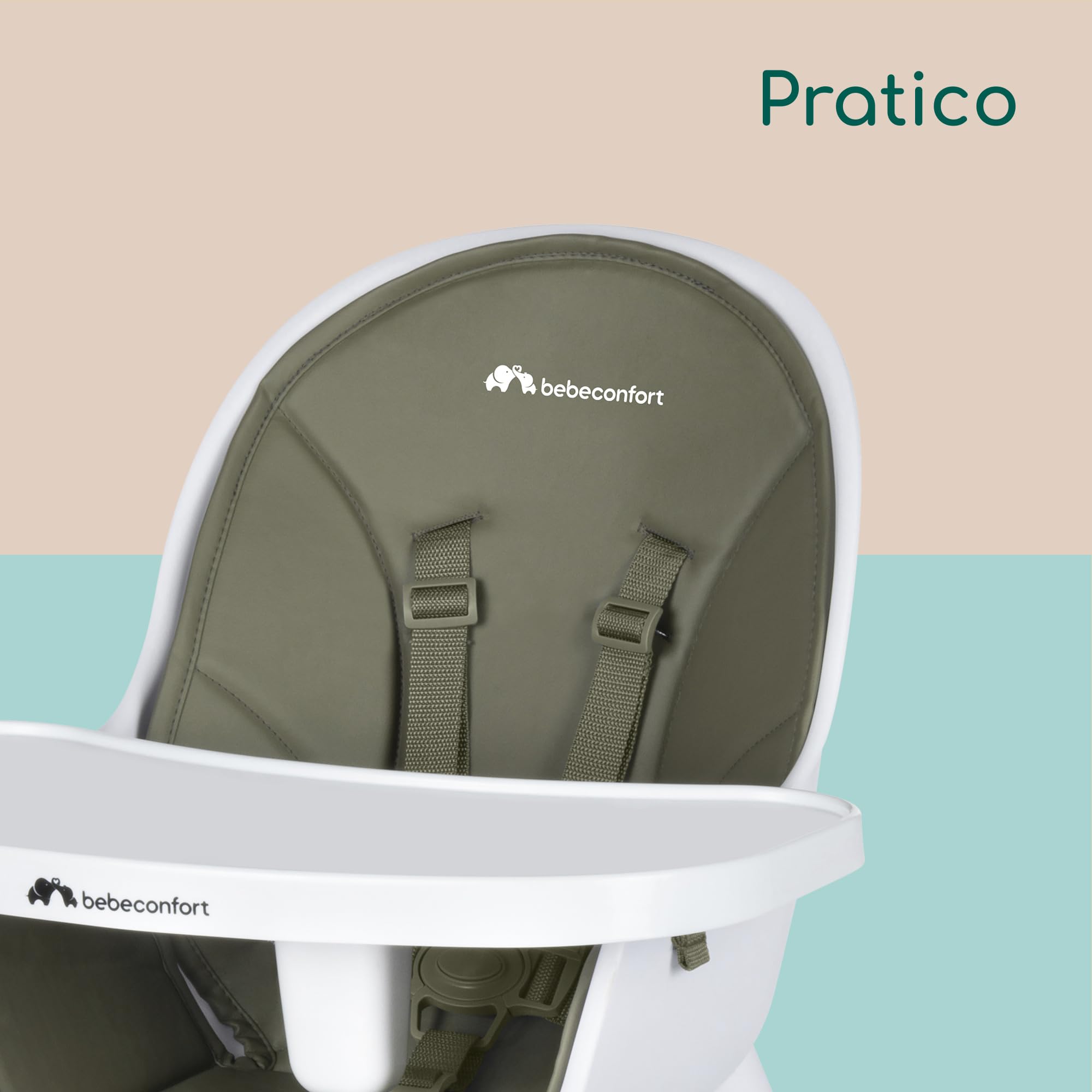 Bebé Confort Avista seggiolone pappa Mineral Green evolutivo 30 kg
