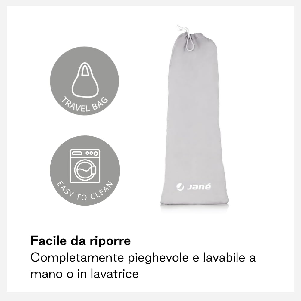 Jané Basic sponda letto 90 cm traspirante