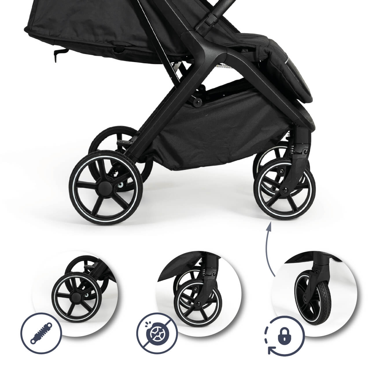 Innovaciones MS iWalk Passeggino Leggero Chiusura Automatica