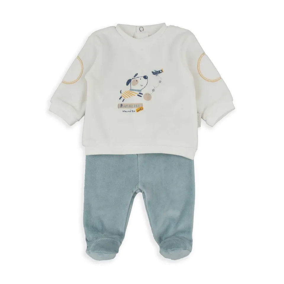 Wonderlife Play All Day 250032 completo neonata 2 pezzi