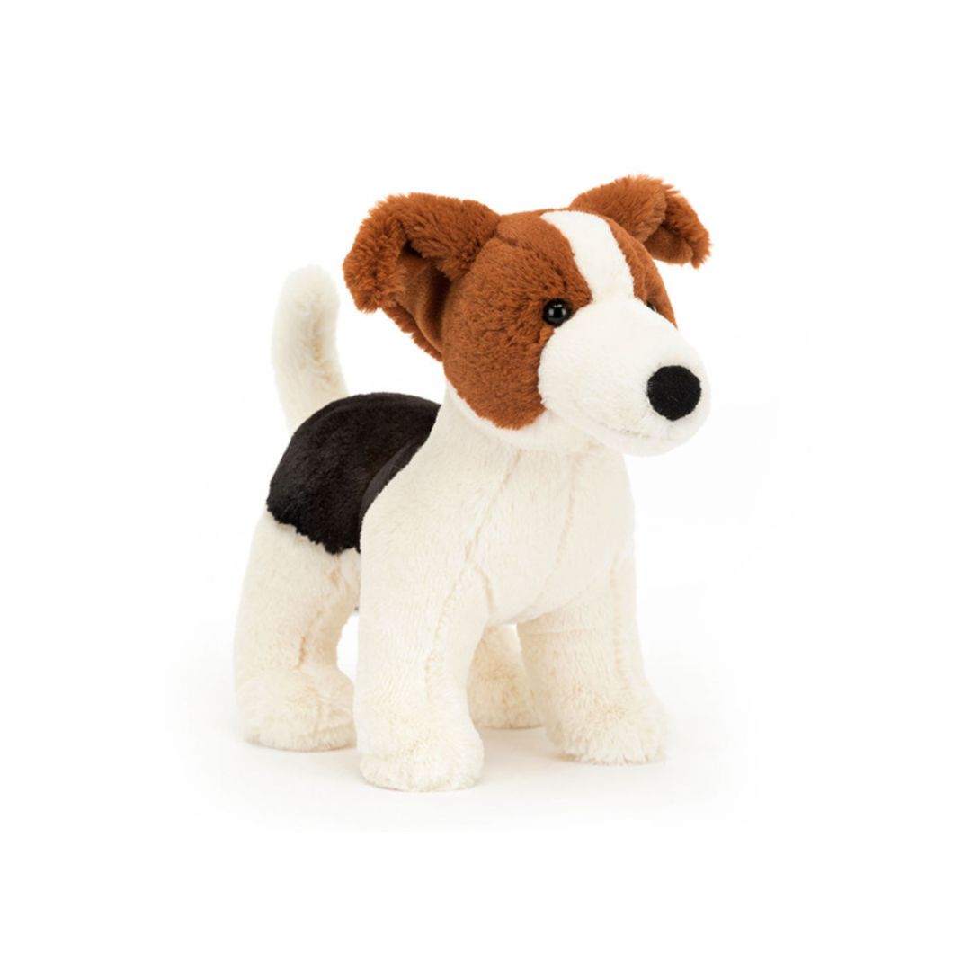Jellycat Albert Jack Russell peluche cane 18 cm morbido