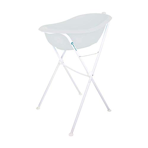 Bebé Confort Supporto Vaschetta Bagnetto Neonato Bianco pieghevole