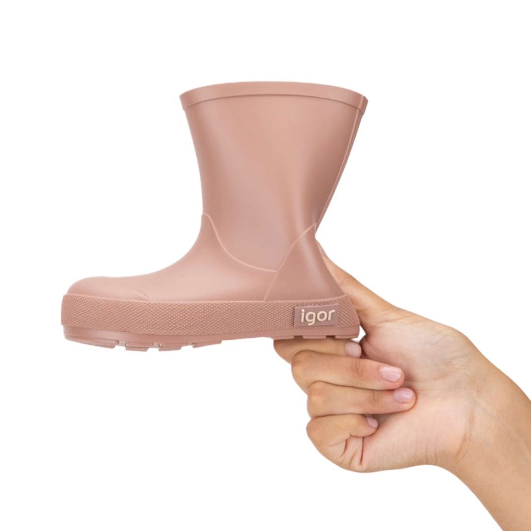 Igor Yogi stivali gomma bimbo rosa barefoot