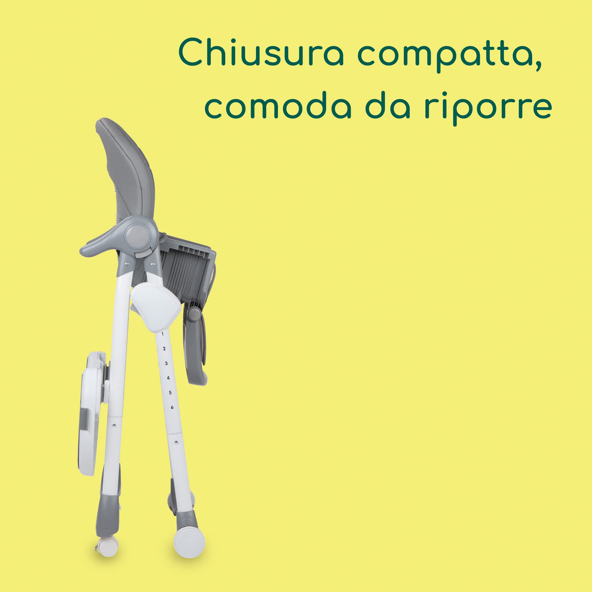 Bebé Confort Looky seggiolone pappa regolabile warm grey