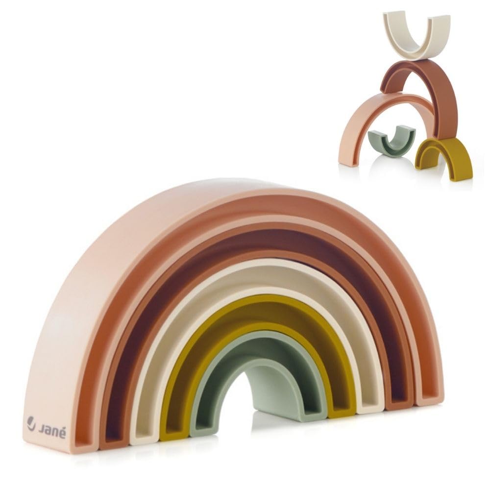 Jané Gioco Impilabile Silicone Bambino Tropic Montessori