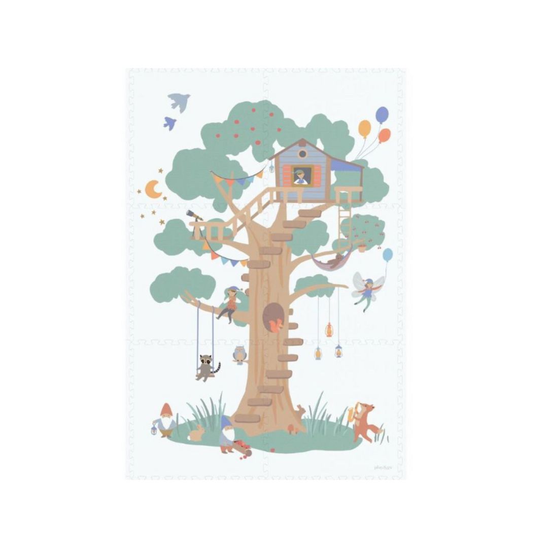 Play & Go EEVA Tappeto Gioco Puzzle 120x180cm reversibile
