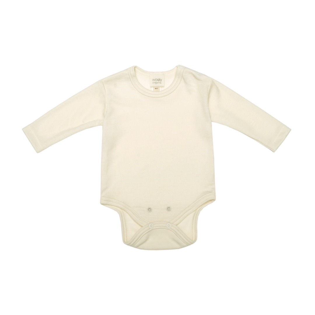 Wooly Organic Body Maniche Lunghe Lana Merinos e Seta