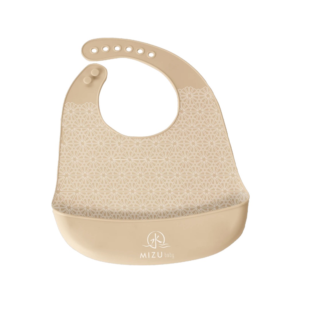 Mizu Baby Taiki bavaglino silicone con tasca regolabile