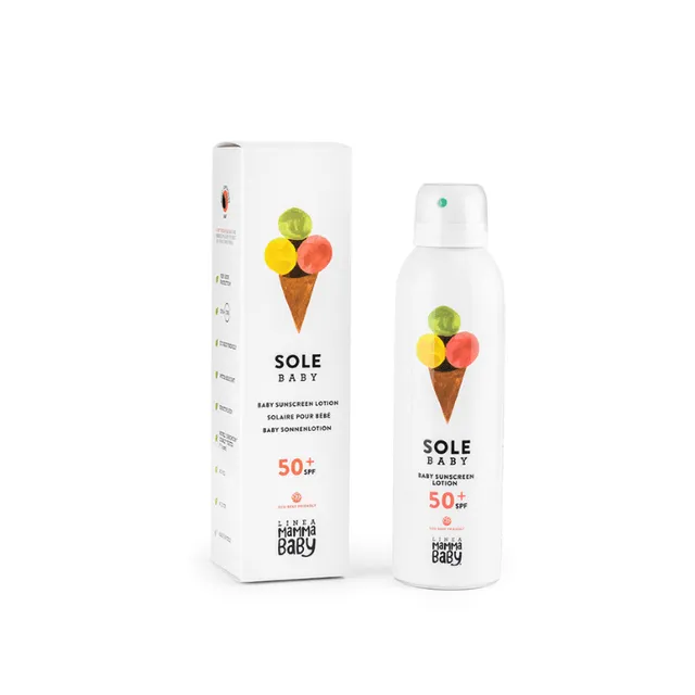 LineaMammaBaby Albertino Crema Sole Baby SPF50+ 150 ml