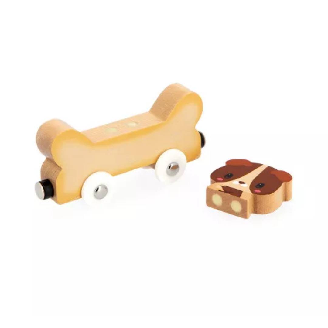 Janod Animali Domestici gioco magnetico in legno 18 mesi