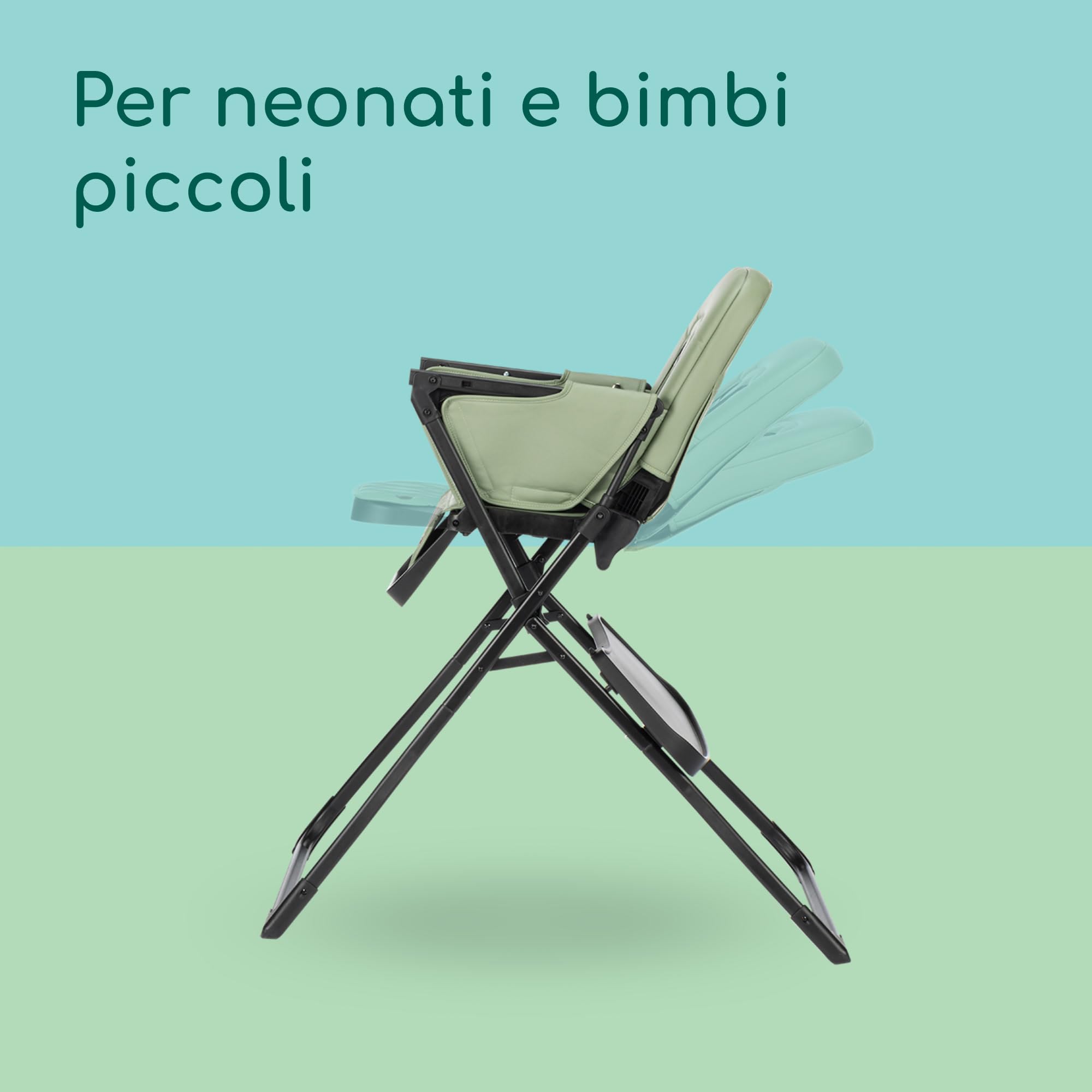 Bebé Confort Mallow seggiolone pappa Mineral Green 15 kg