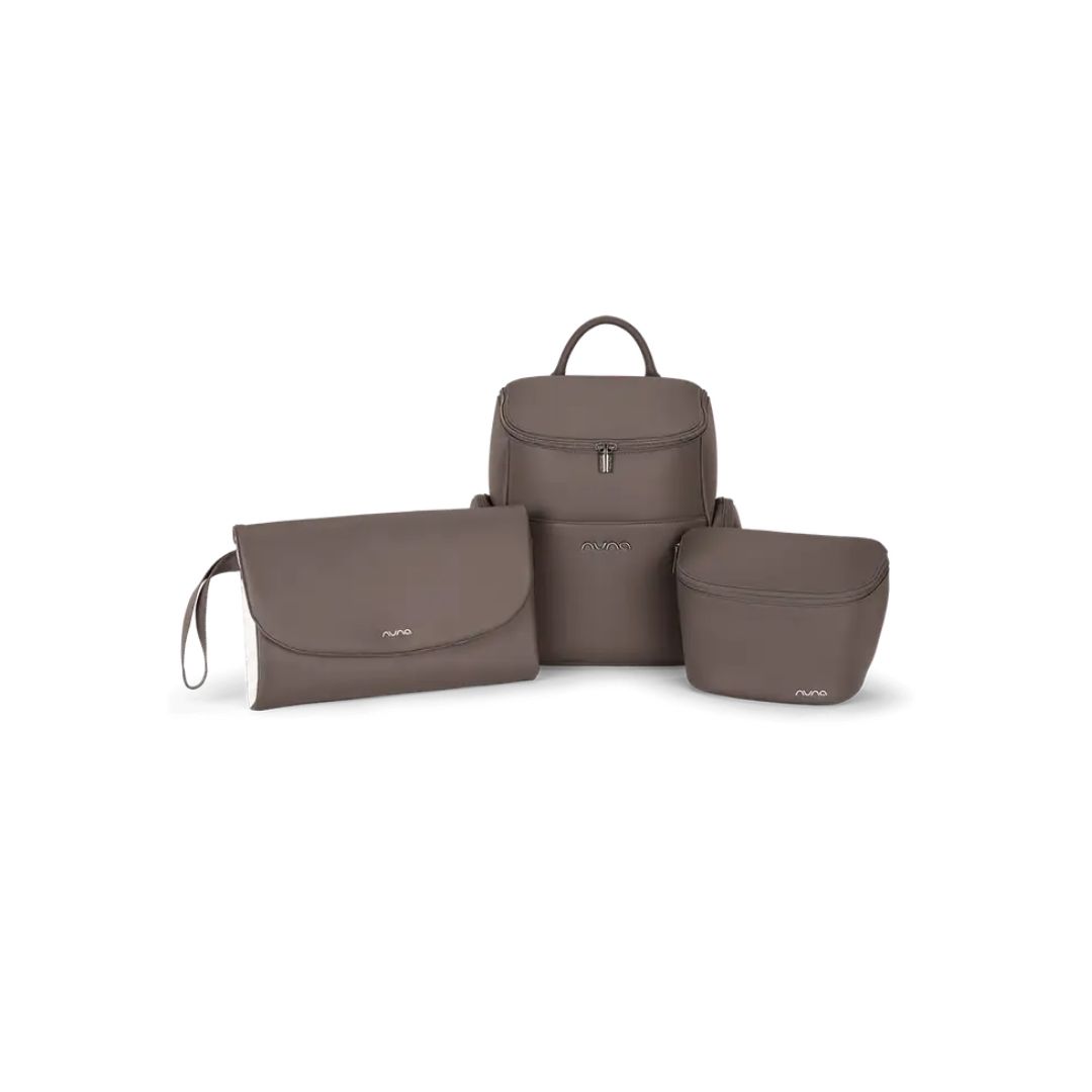 Nuna Essential Bag borsa cambio ecopelle con fasciatoio