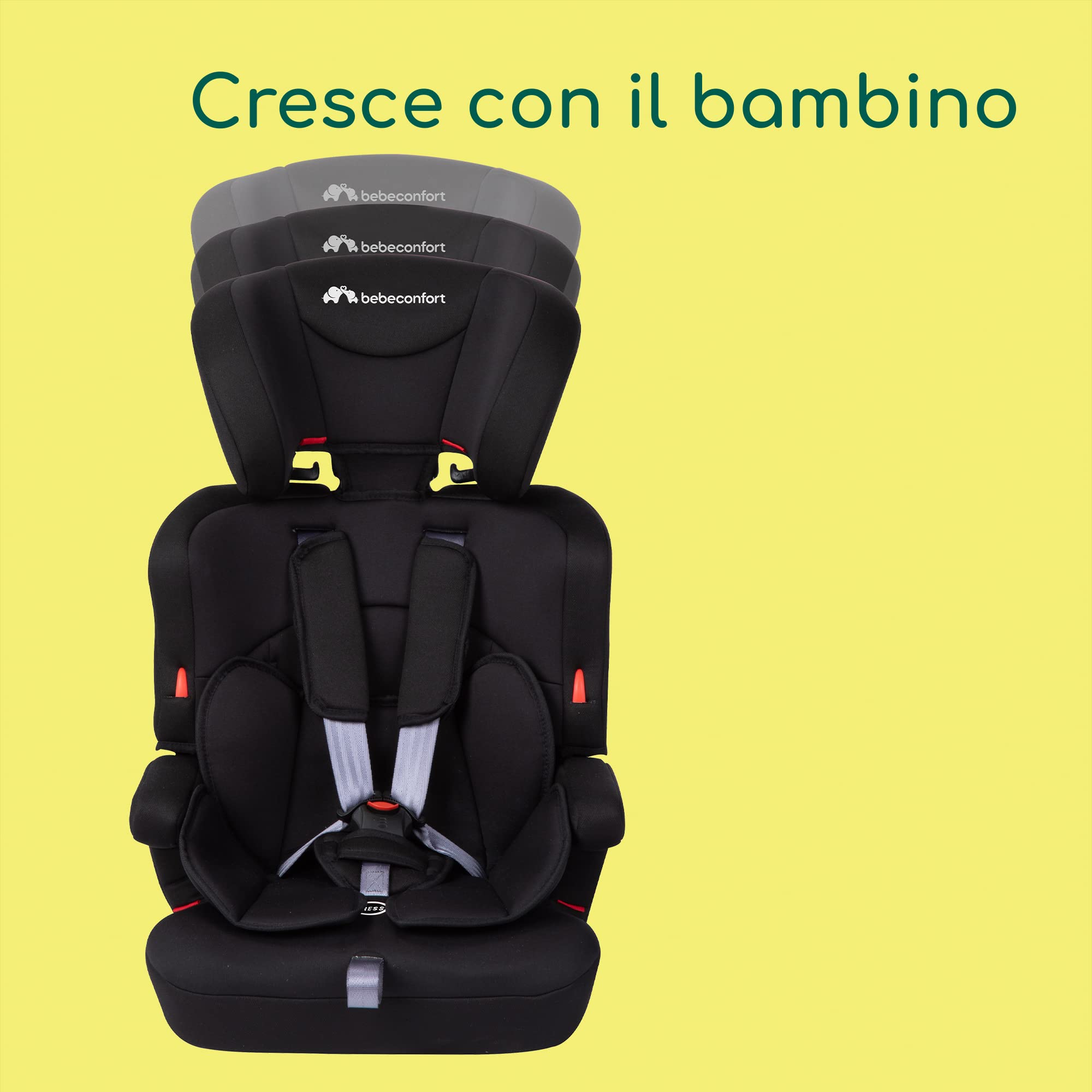 Bebé Confort Ever Safe Plus seggiolino auto 9-36 kg Full Black