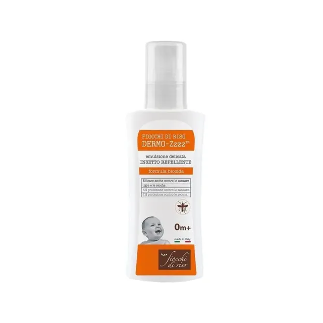 Fiocchi di Riso Dermo-zzzz antizanzare bimbi 100 ml 0+ mesi