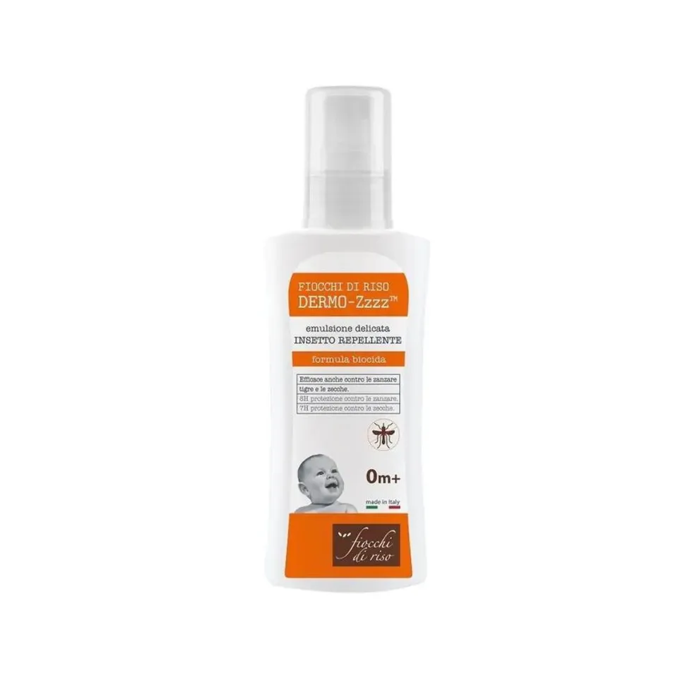 Fiocchi di Riso Dermo-zzzz antizanzare bimbi 100 ml 0+ mesi