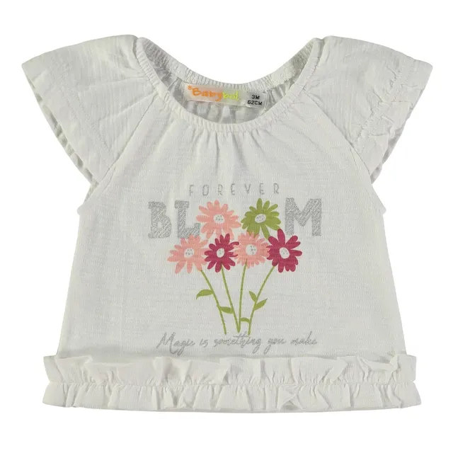 Wonderlife Bloom Maglia Manica Corta bambina cotone