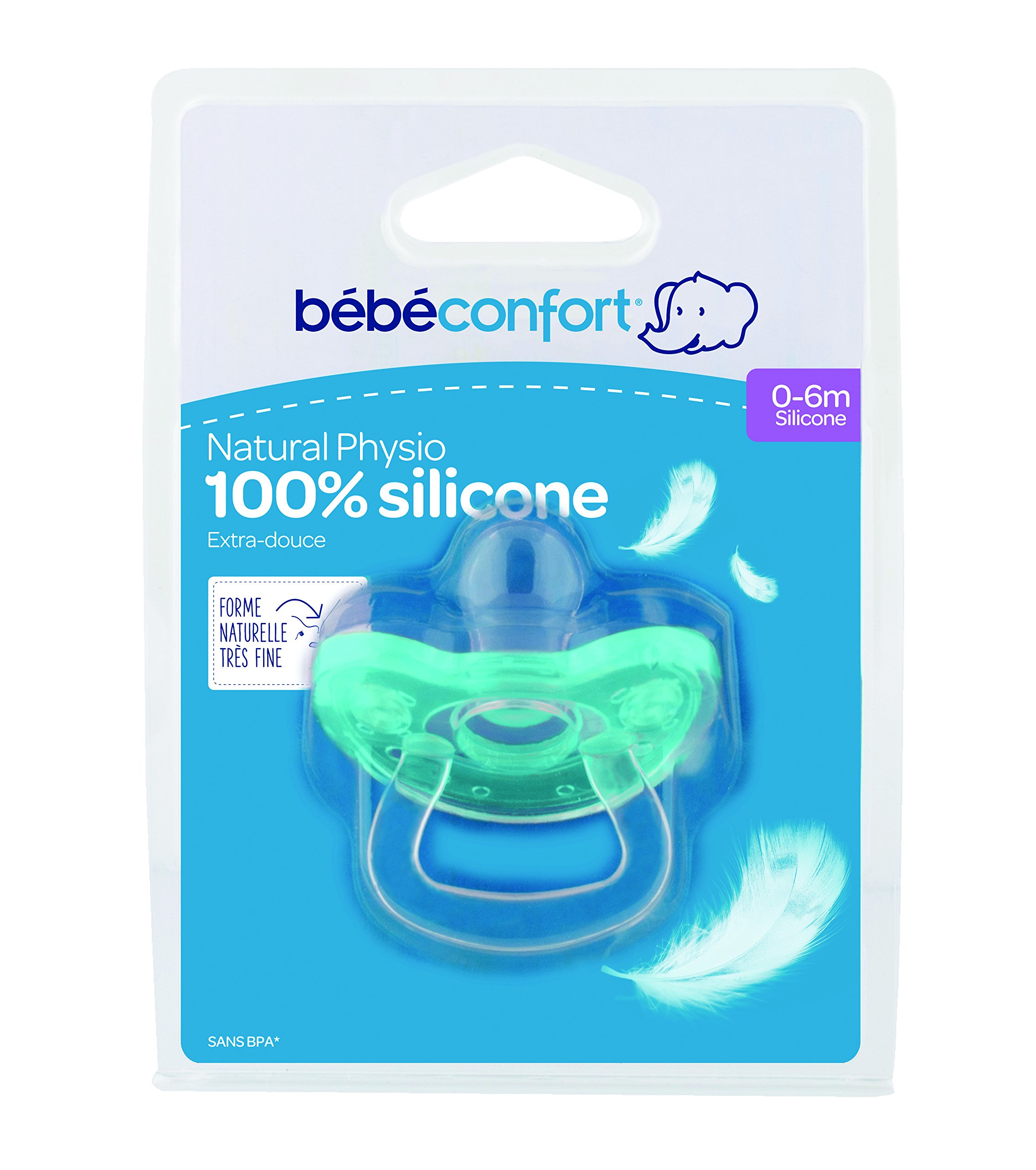 Bebé Confort Physio ciuccio silicone 0-6 mesi fisiologico