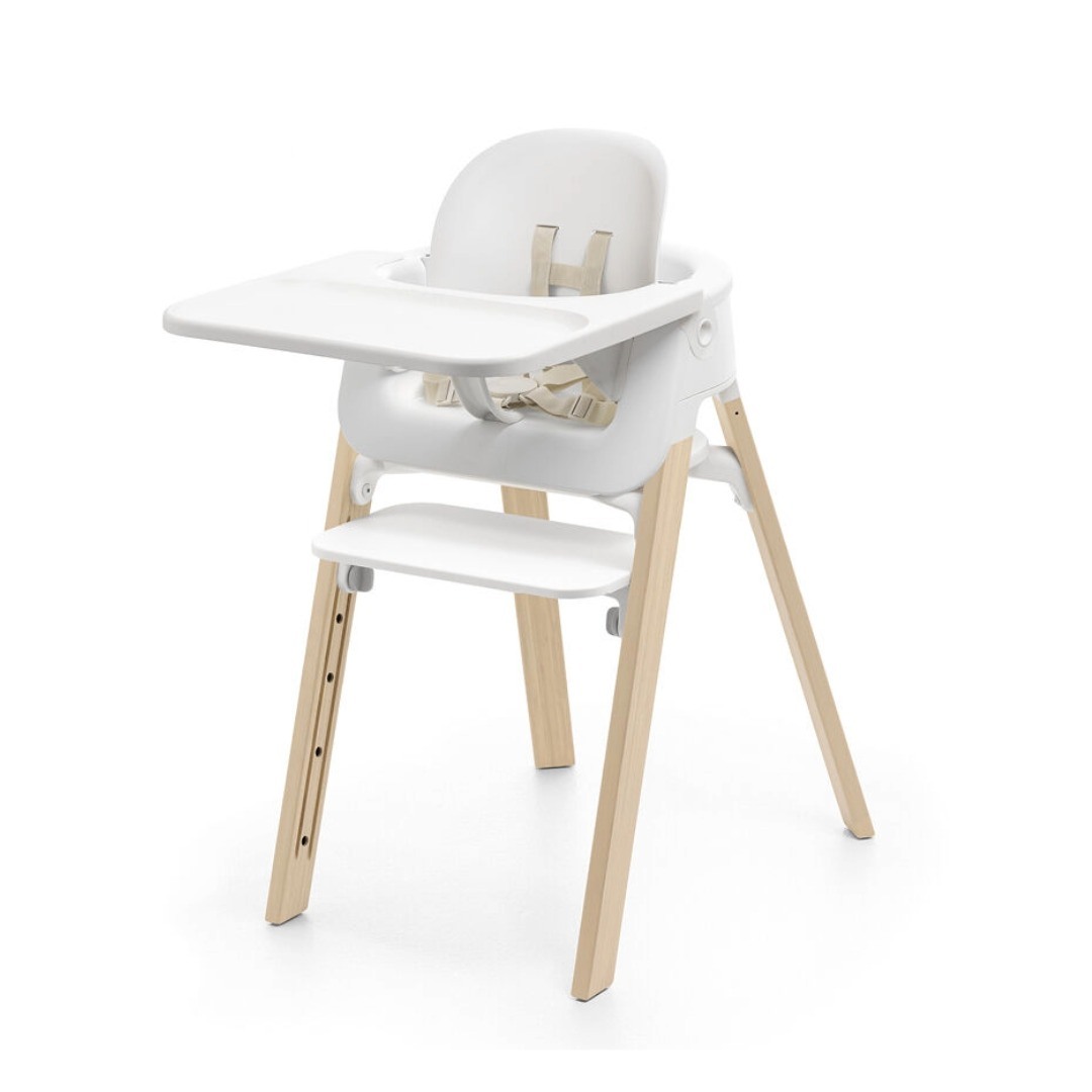 Stokke Steps seggiolone pappa regolabile con vassoio