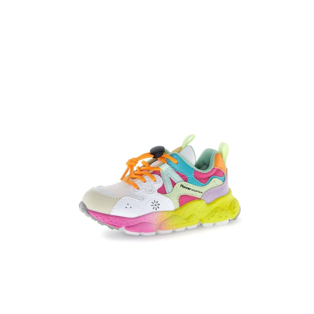 Flower Mountain Yamano 3 Junior sneakers beige fucsia